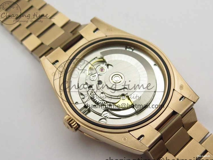 on 904 228239 Day-Date Version Dial President Stick Markers A2836 Bracelet RG RG RG New BP Dial 40mm 0313